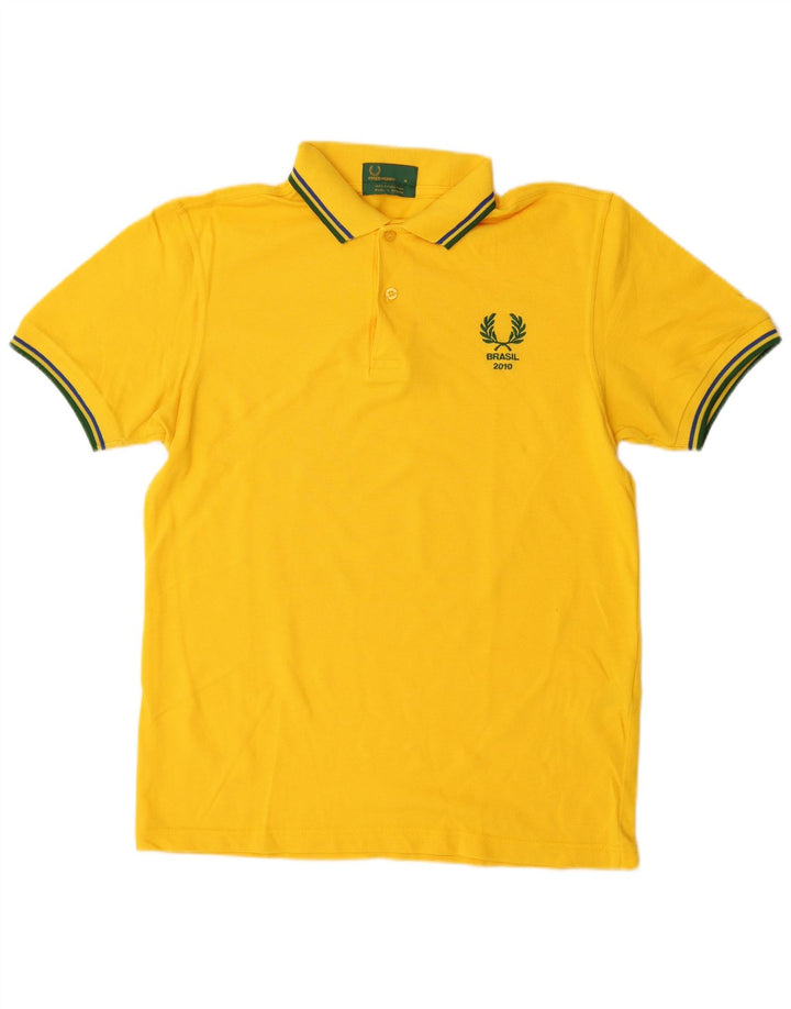 FRED PERRY Muška polo majica Srednje žuti pamuk