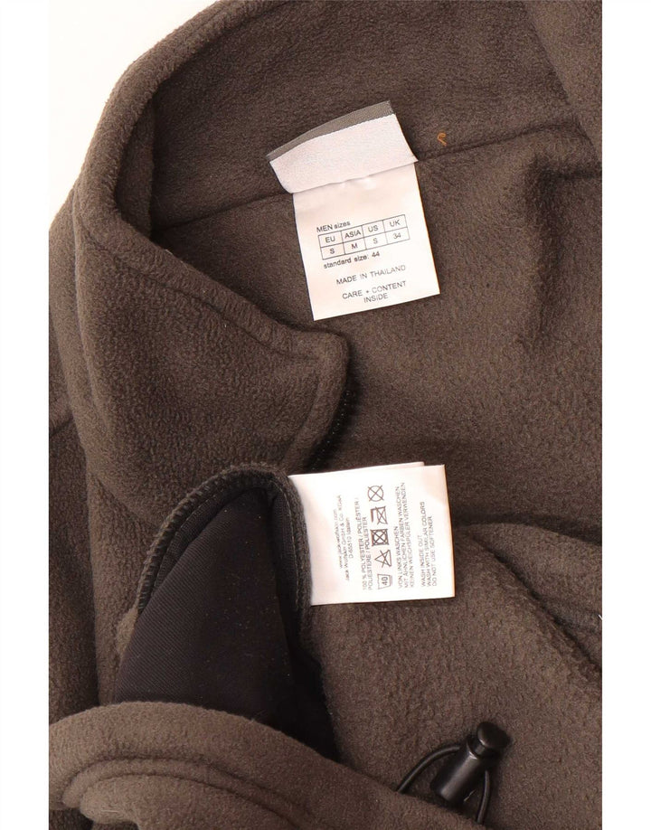 Jack Wolfskin muška jakna od flisa s podstavom UK 34 mali sivi poliester