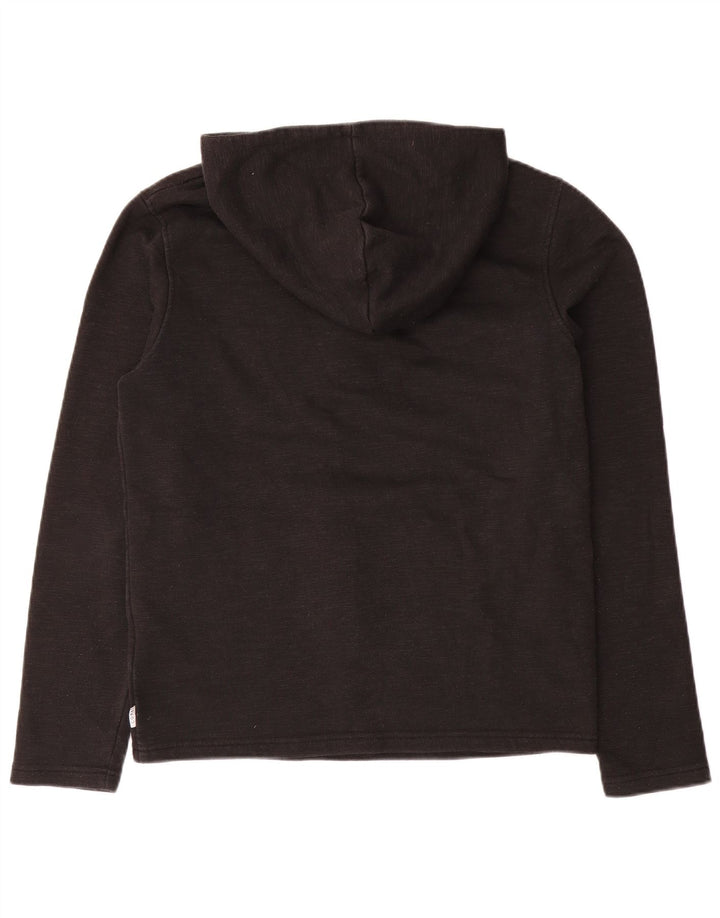 Jack & Jones muška majica s kapuljačom s patentnim izrezom, mali sivi poliester