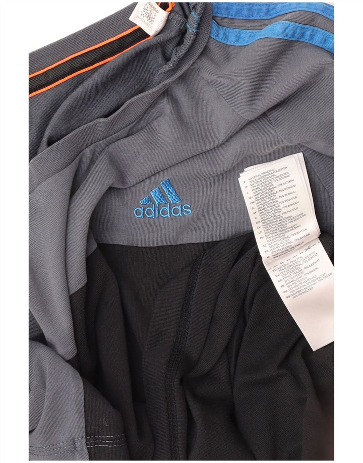 Adidas muška majica kratkih rukava srednje crne boje, pamuk