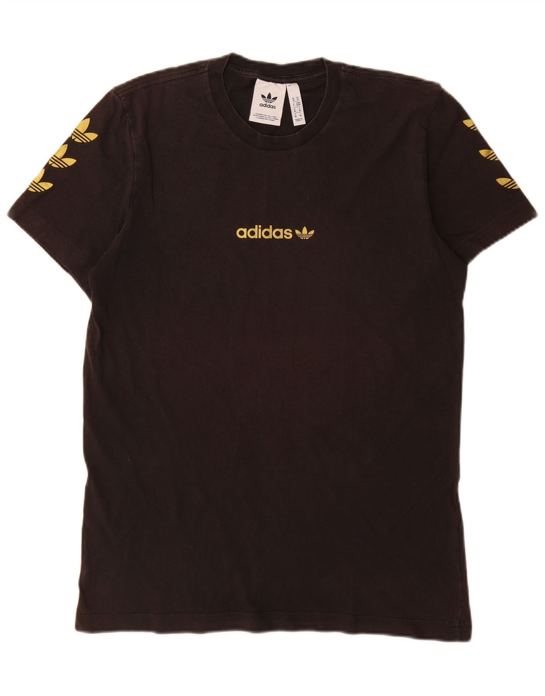 Adidas muška majica s grafičkim motivima srednje crna
