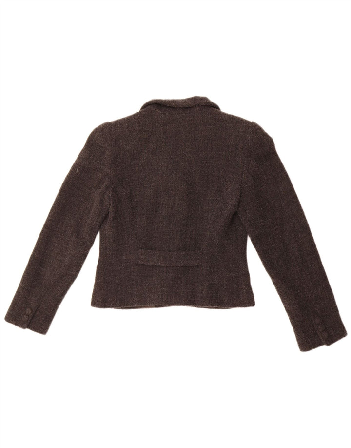 Max & Co. Ženska jakna sako s 5 gumba UK 12 Srednje siva vuna