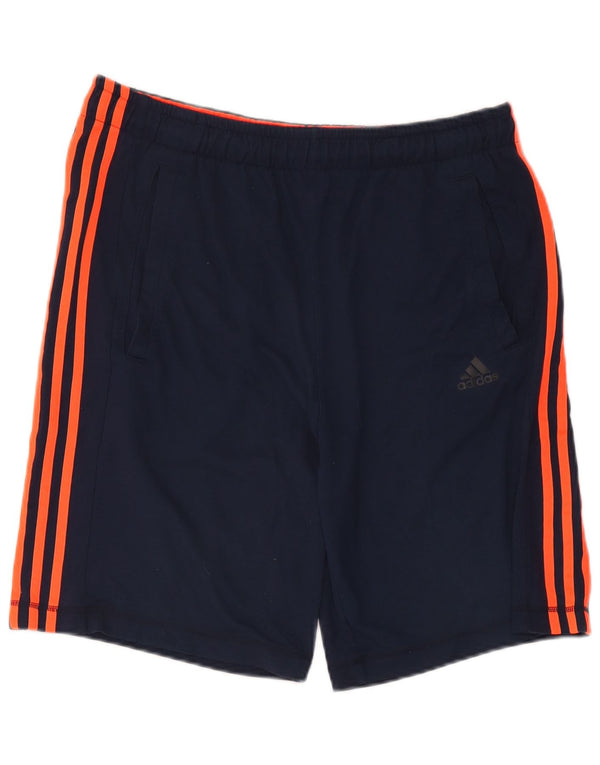 Adidas muške sportske kratke hlače Climalite Medium tamnoplavi poliester