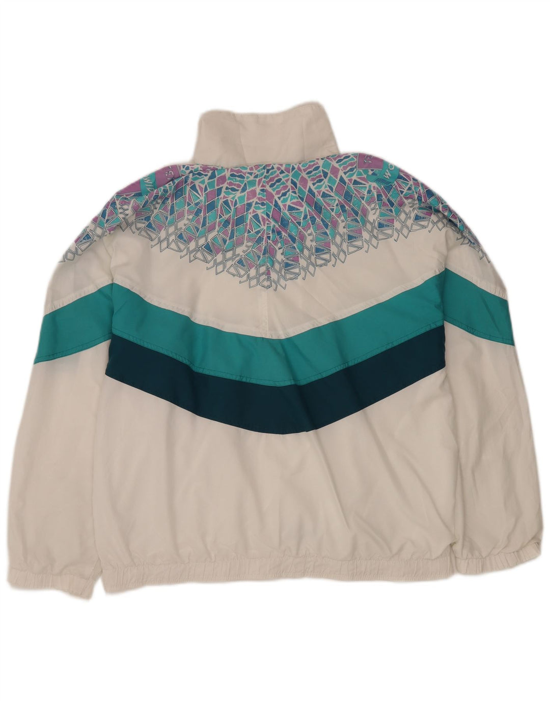 ELLESSE Muška trenirka Gornja jakna XL bijeli geometrijski