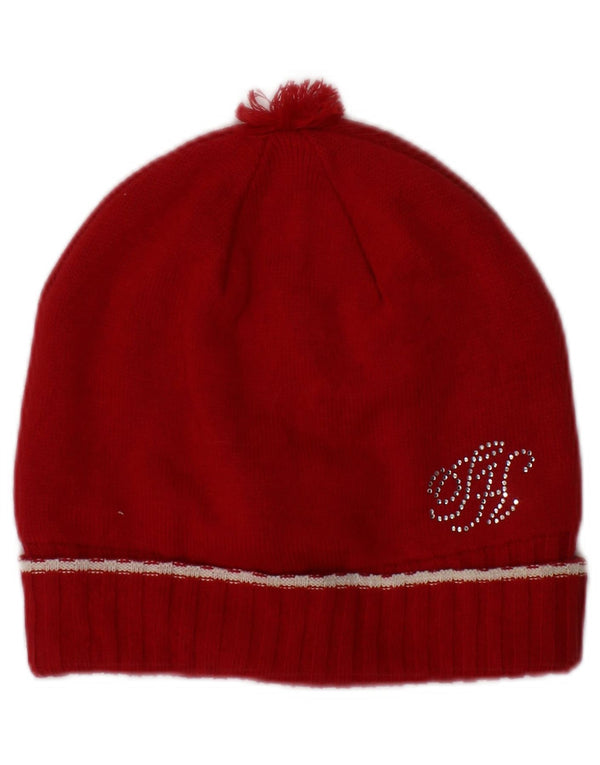 Tommy Hilfiger ženska pletena kapa velika/XL crvena pamuk