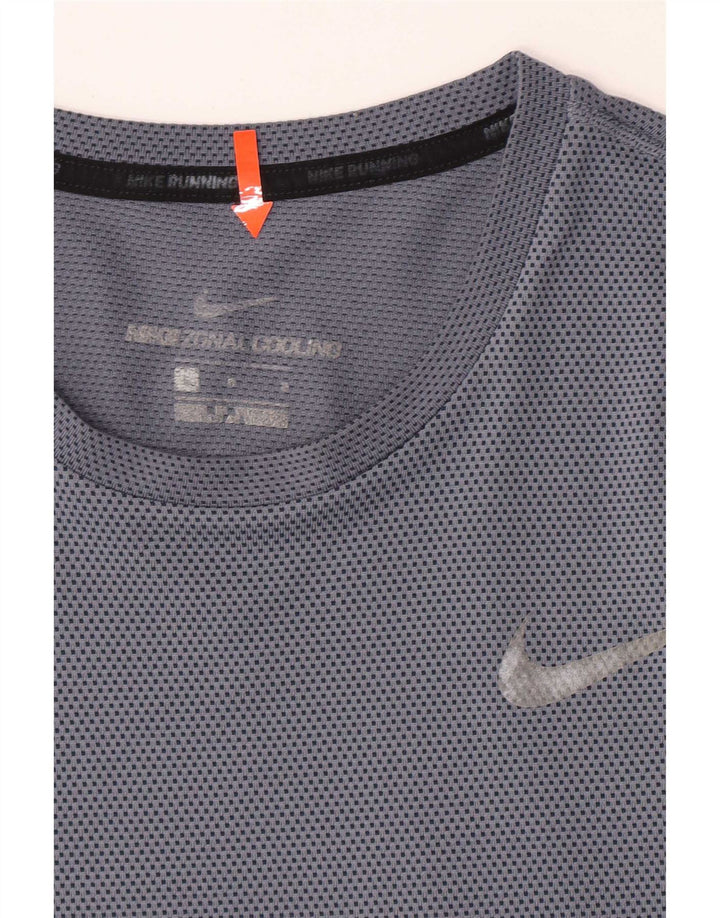 Nike Muška majica kratkih rukava Veliki plavi flekasti poliester