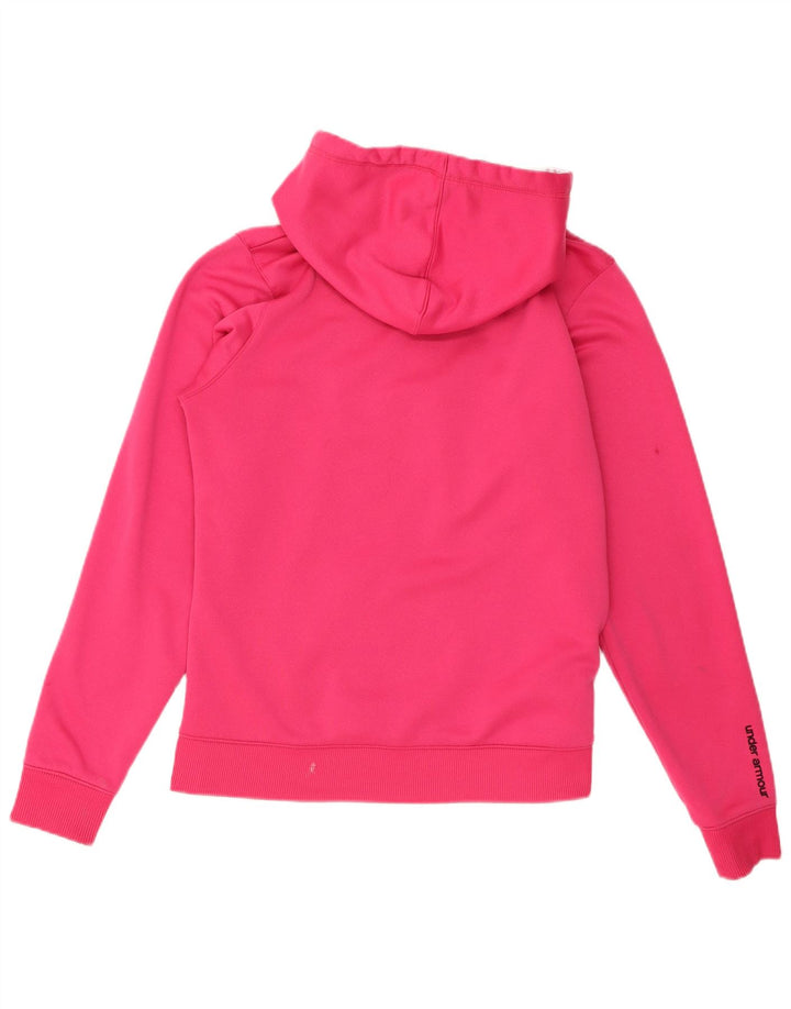 Under Armour Ženska majica s kapuljačom s kapuljačom UK 14 Srednje ružičasti poliester