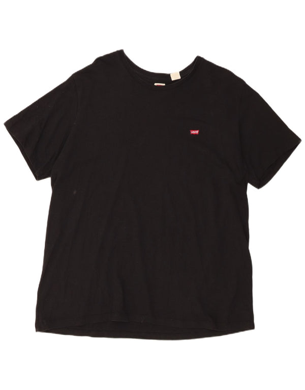 Levi's ženska majica kratkih rukava standardnog kroja 2XL crna
