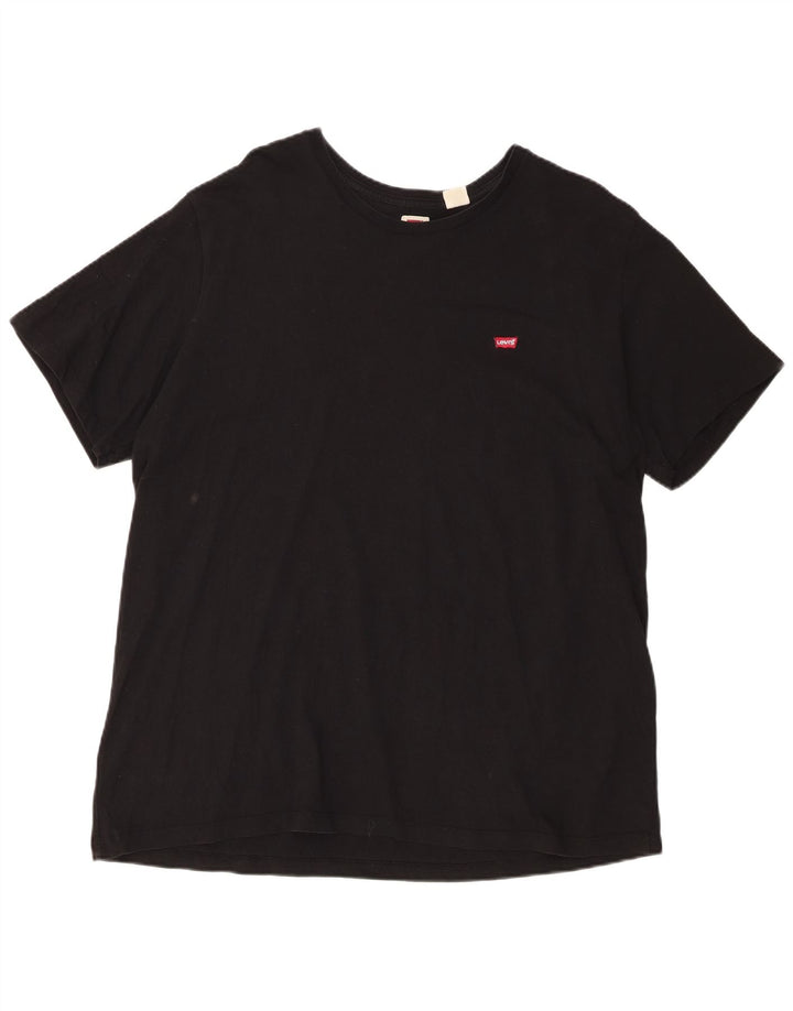Levi's ženska majica kratkih rukava standardnog kroja 2XL crna