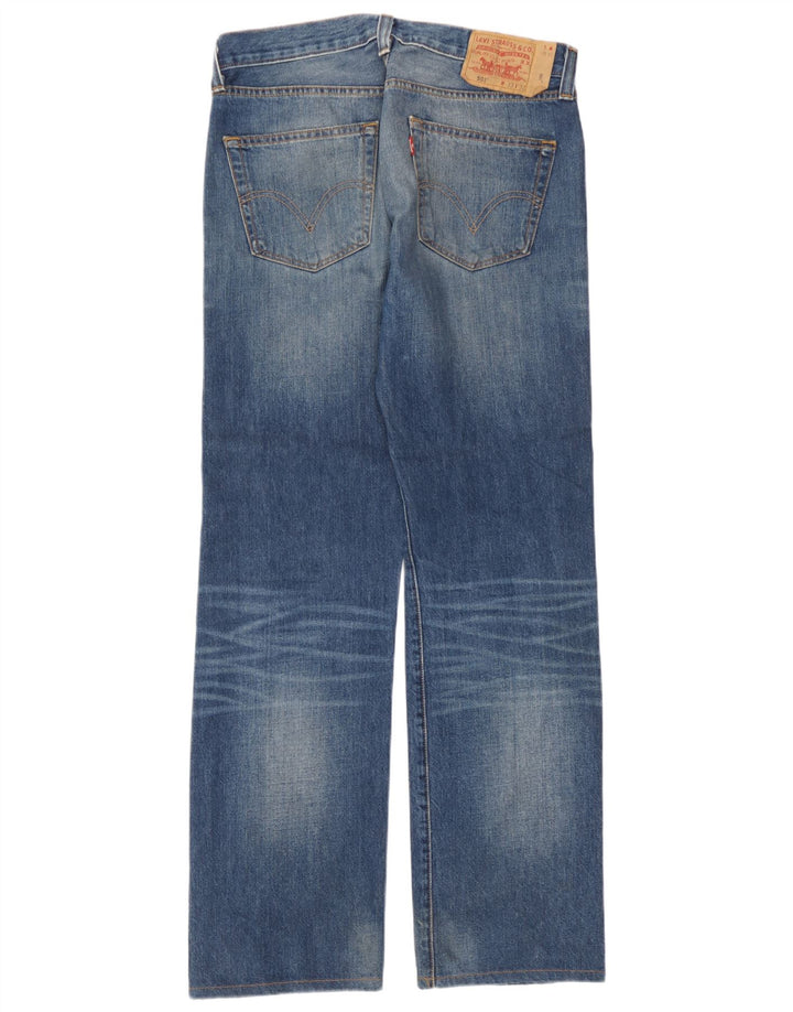 Levi's muške 501 ravne traperice W33 L32 plave