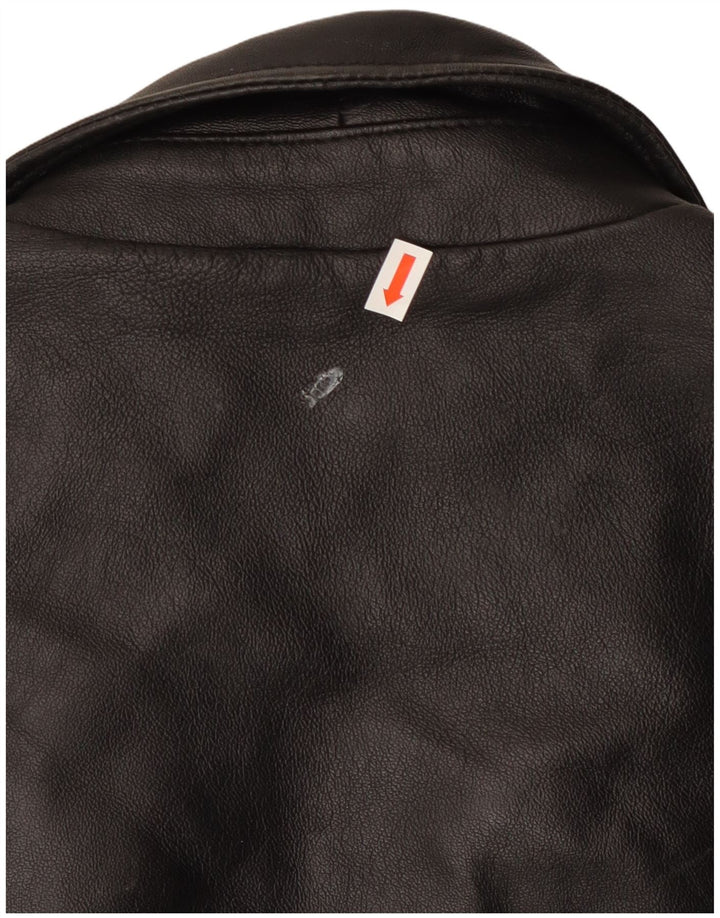 Kartel muška kožna jakna UK 40 velika crna
