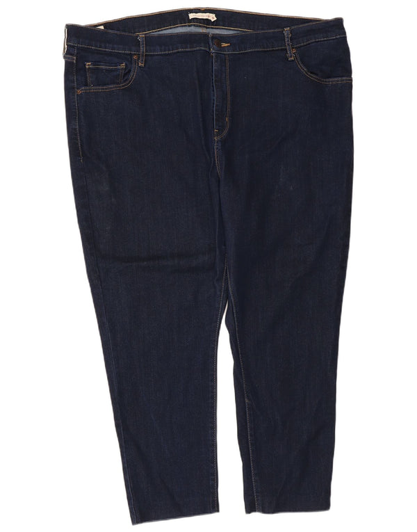 Levi's ženske 721 uske traperice visokog struka US 24 4XL W42 L24 tamnoplave