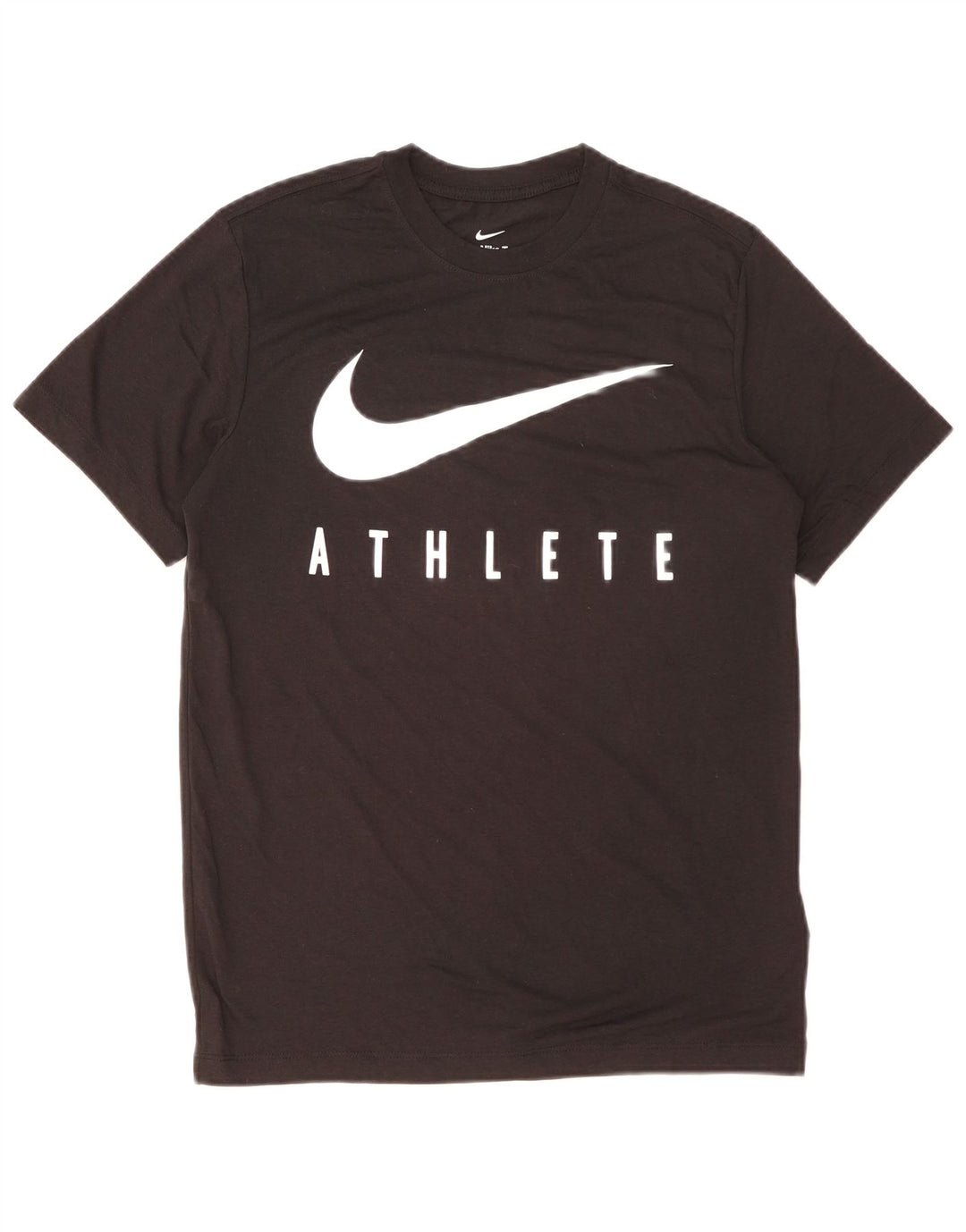 NIKE muška Dri Fit majica s kratkim rukavima, mali crni poliester