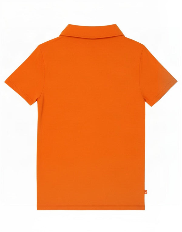 Benetton ženska polo majica UK 12 srednje narančasta pamuk
