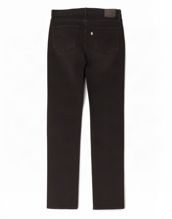 Levi's ženske ravne traperice visokog struka 724 W30 L30 crni pamuk
