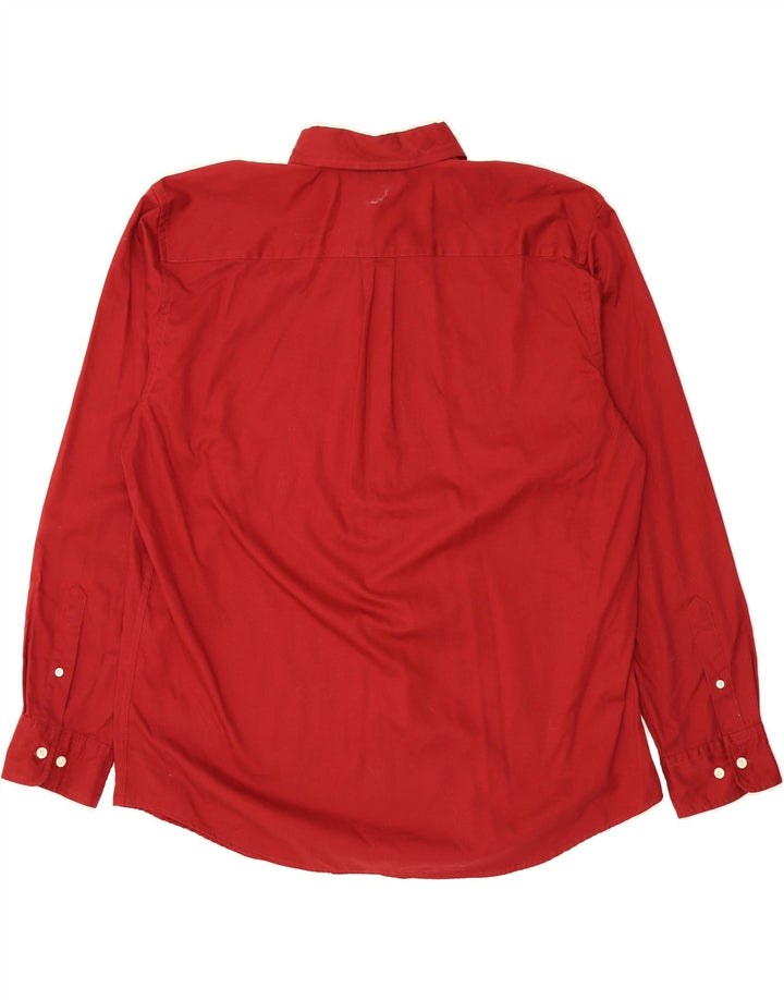 DOCKERS Mens Shirt XL Red Cotton Vintage Dockers and Second-Hand Dockers from Messina Hembry 