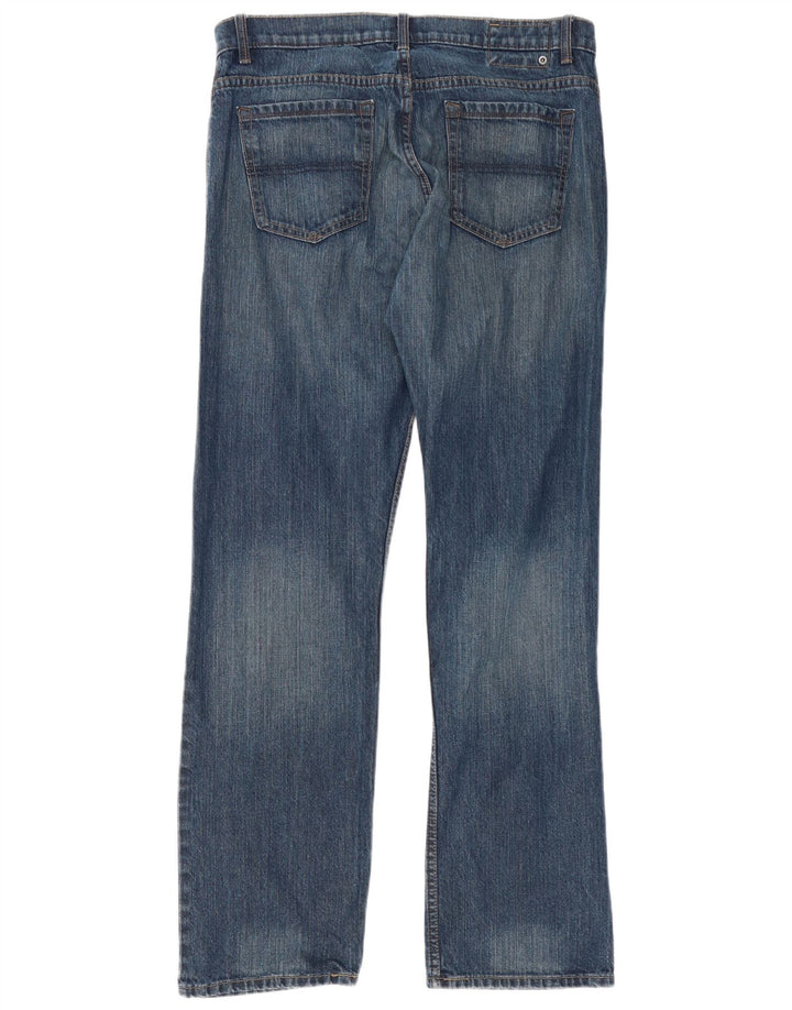 Marks & Spencer muške ravne traperice Blue Harbor W36 L33 plavi pamuk