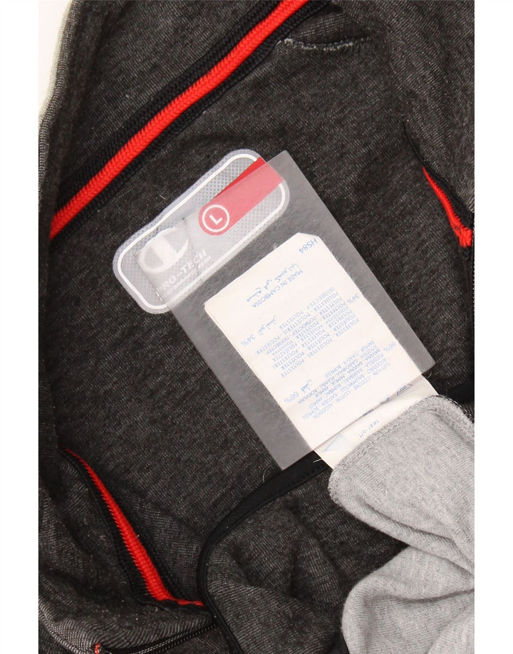 CHAMPION Muška trenirka Velika jakna od sivog pamuka