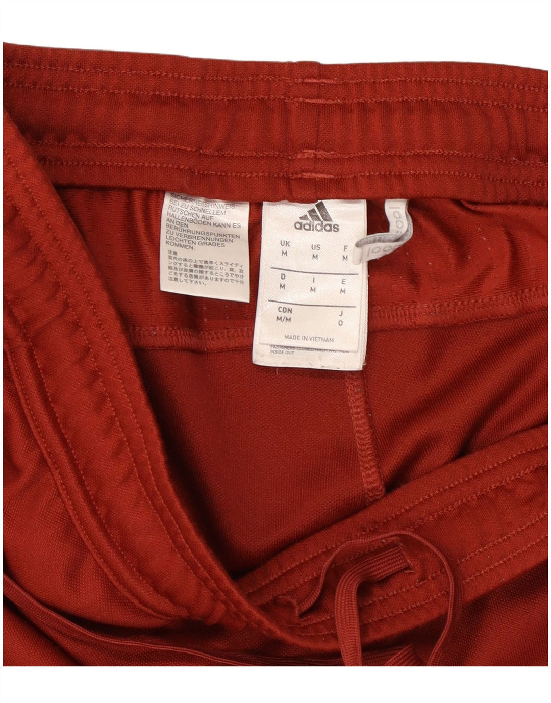 ADIDAS muške Climacool hlače za trenirku srednje kestenjaste boje od poliestera