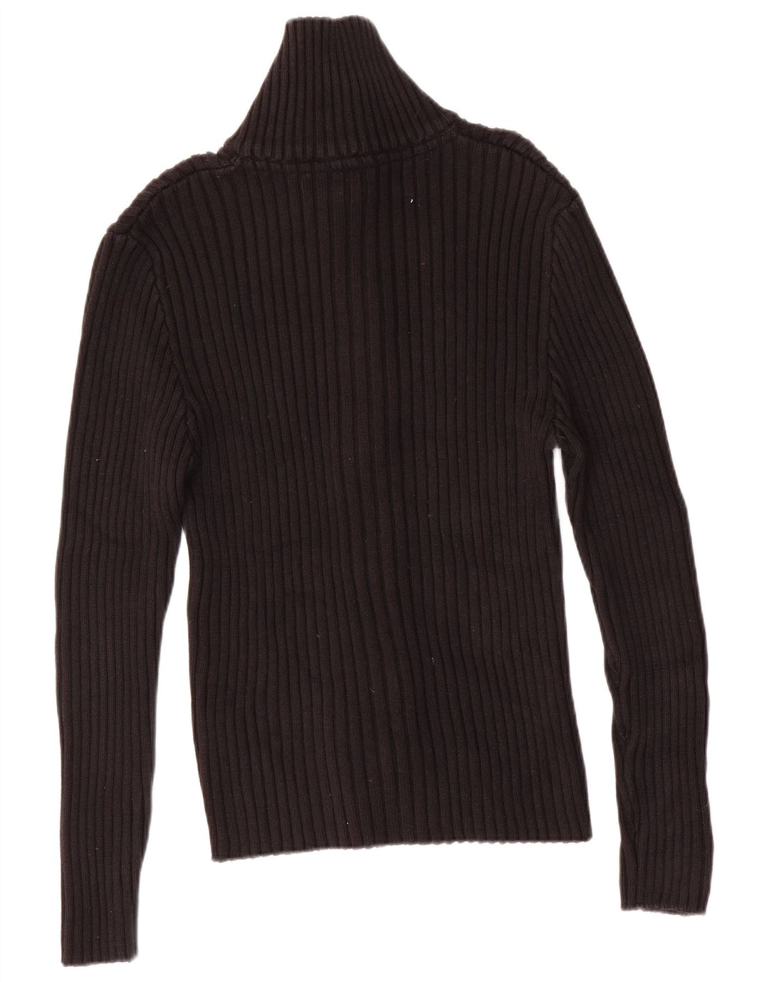 Sasch ženski kardigan pulover UK 16 Veliki crni pamuk