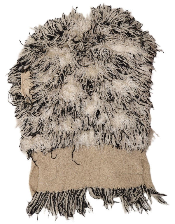 MALENE BIRGER Ženski kardigan džemper UK 10 Small Off White Bohemian