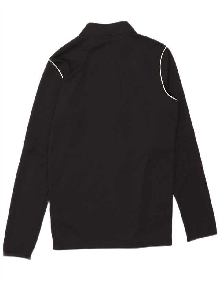 Nike Mens Dri Fit Loose Fit Trenirka Gornja jakna mala crna poliester