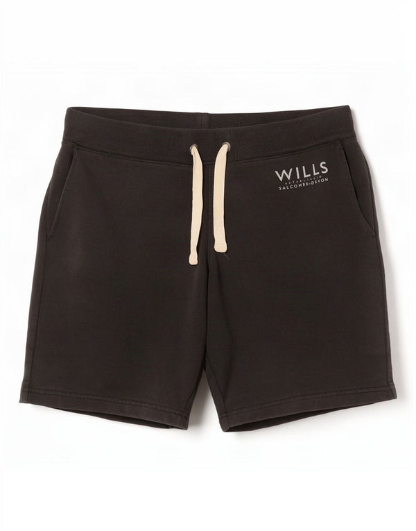 Jack Wills Mens Sport Shorts Small Black Cotton