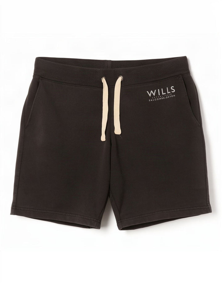 Jack Wills Male sportske kratke hlače od crnog pamuka