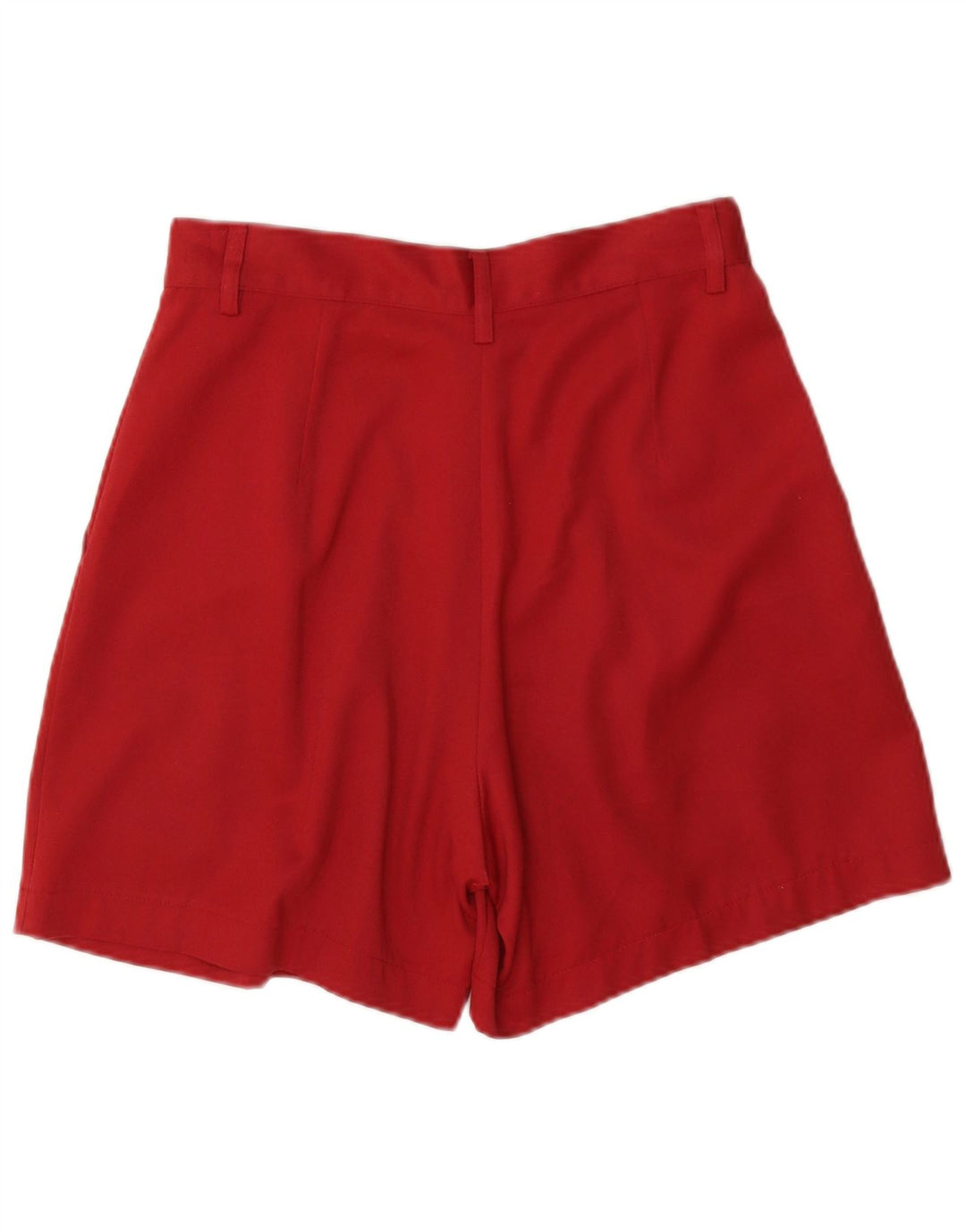 Benetton Womens Pegged Chino Shorts IT 44 Medium W28 Red Polyester