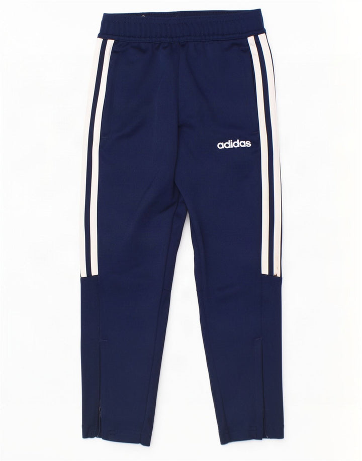 Adidas Climalite trenirke za dječake 5-6 godina tamnoplave poliesterske