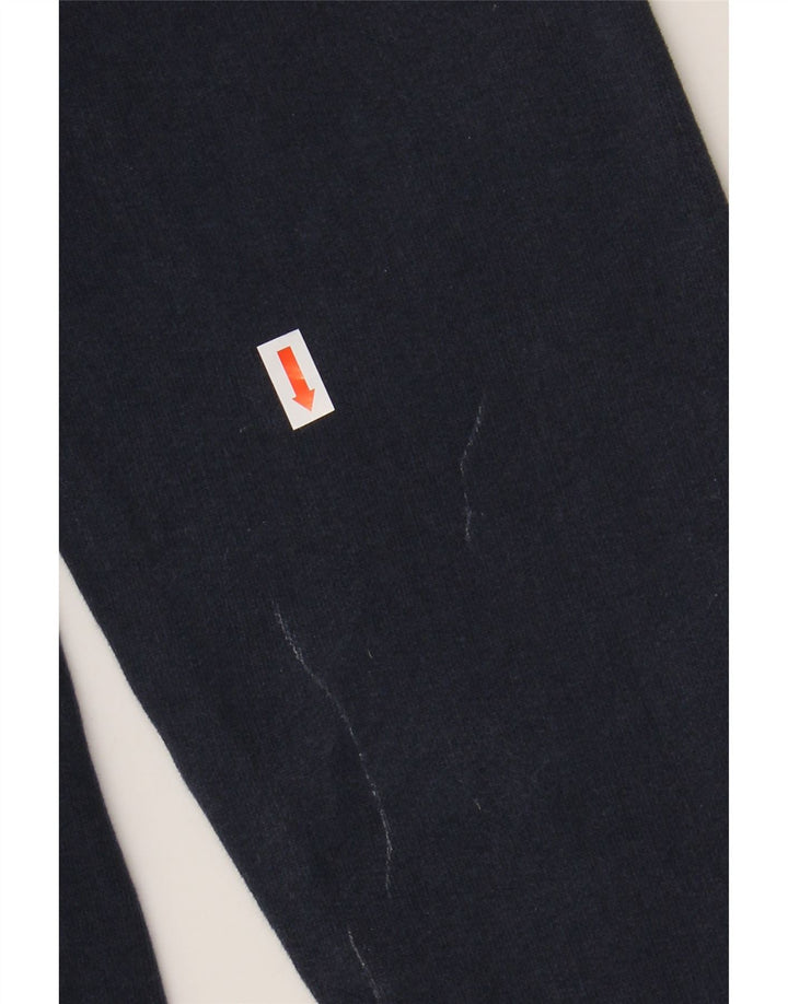 CREW CLOTHING Ženska majica s izrezom s patentnim zatvaračem UK 16 Large tamnoplava