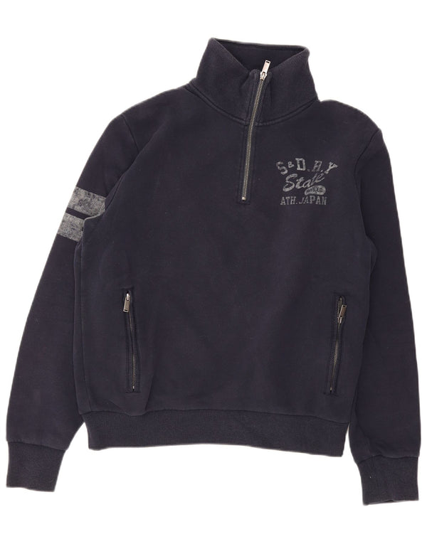 Superdry muški džemper s grafičkim motivima, velika tamnoplava boja