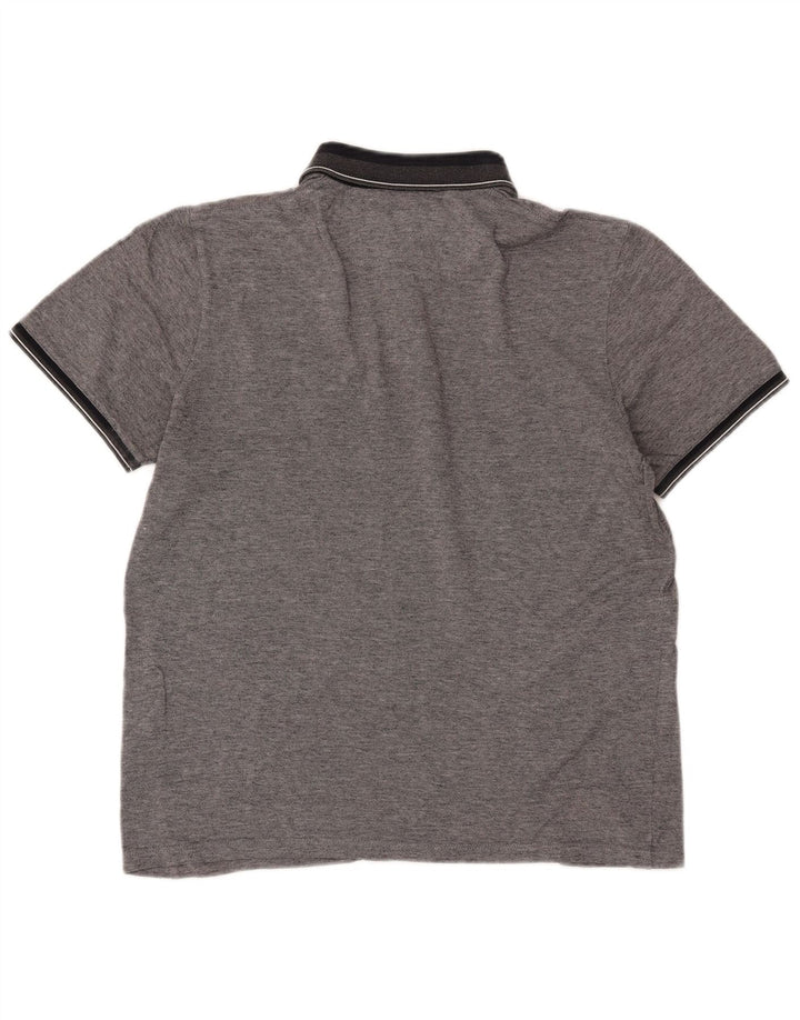 TED BAKER Muška polo majica veličina 5 XL sivi flekasti pamuk
