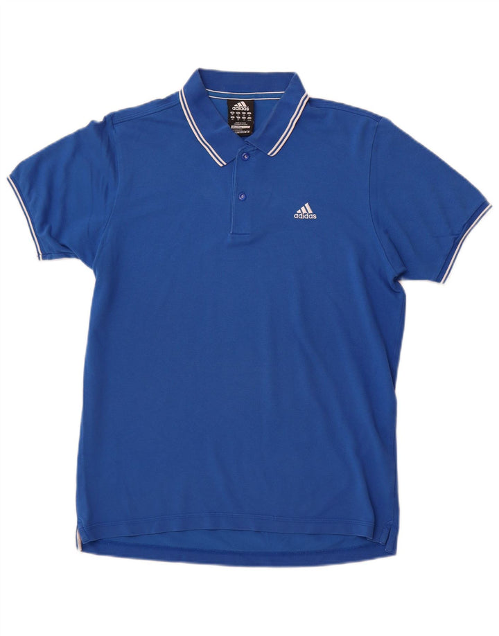 ADIDAS muška polo majica Clima 365 srednje plavi pamuk