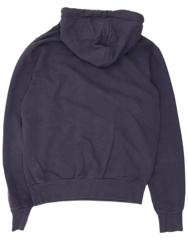 Superdry muška majica s kapuljačom s kapuljačom, veliki tamnoplavi pamuk