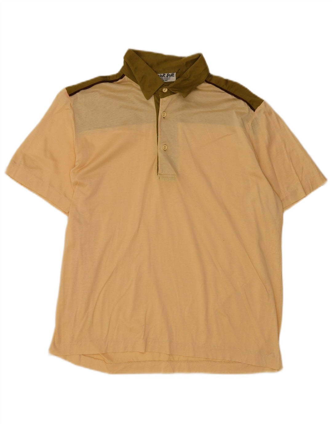 Vintage muška polo majica IT 50 srednje bež boje