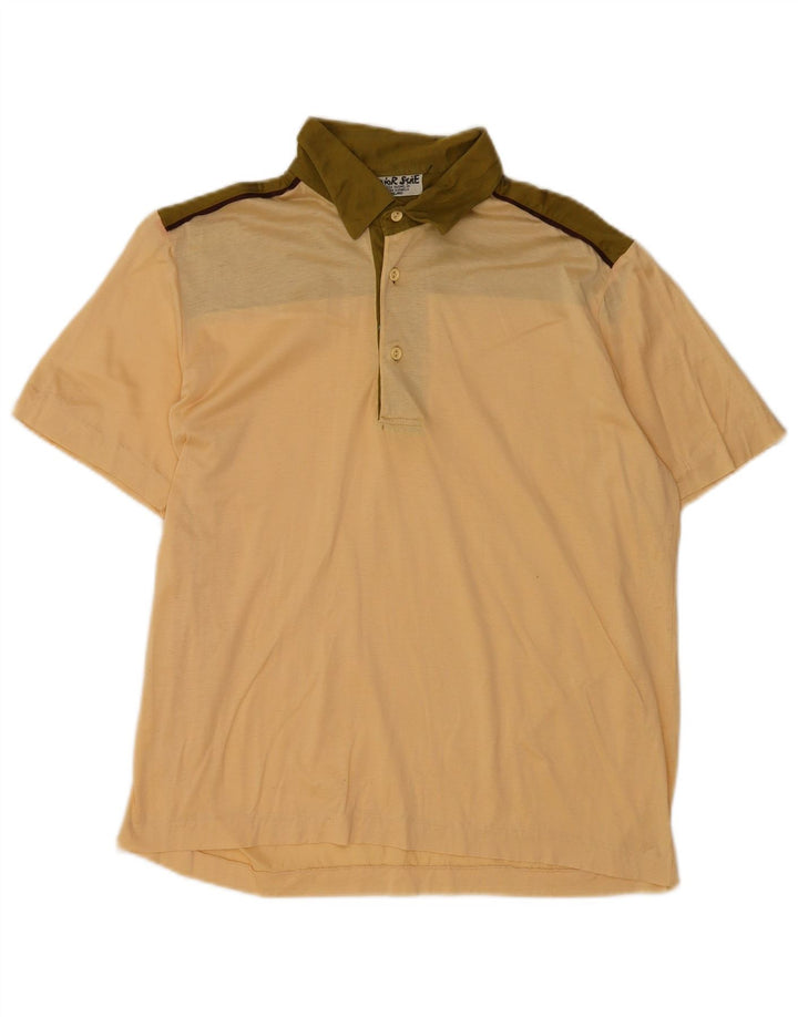 Vintage muška polo majica IT 50 srednje bež boje