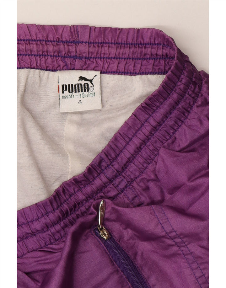PUMA Mens Tracksuit Trousers Joggers Medium Purple Polyamide