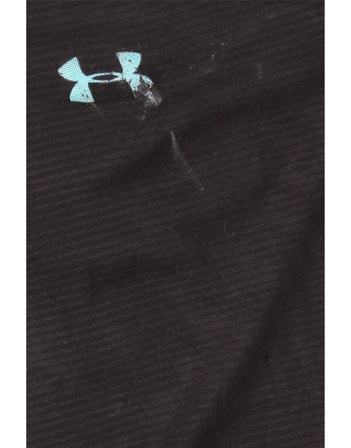 Under Armour Muška trenirka Heat Gear Zip Neck Pulover Top Large Black