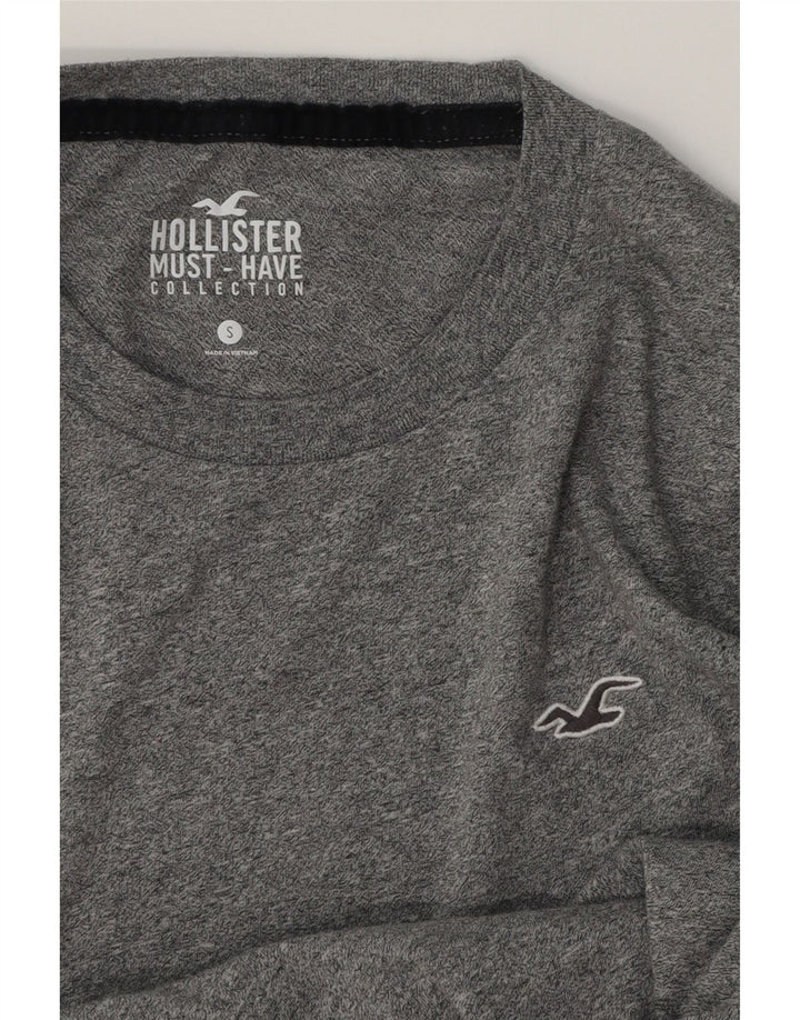 Hollister muška majica kratkih rukava s malim sivim pjegama