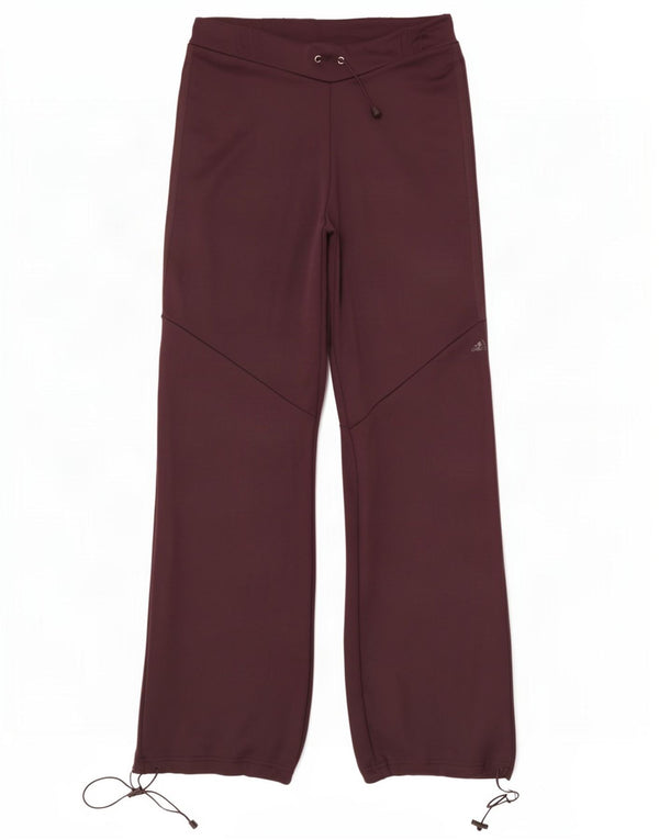 Adidas Ženske Clima 365 Trenirke Hlače Joggers UK 8 Male Bordo