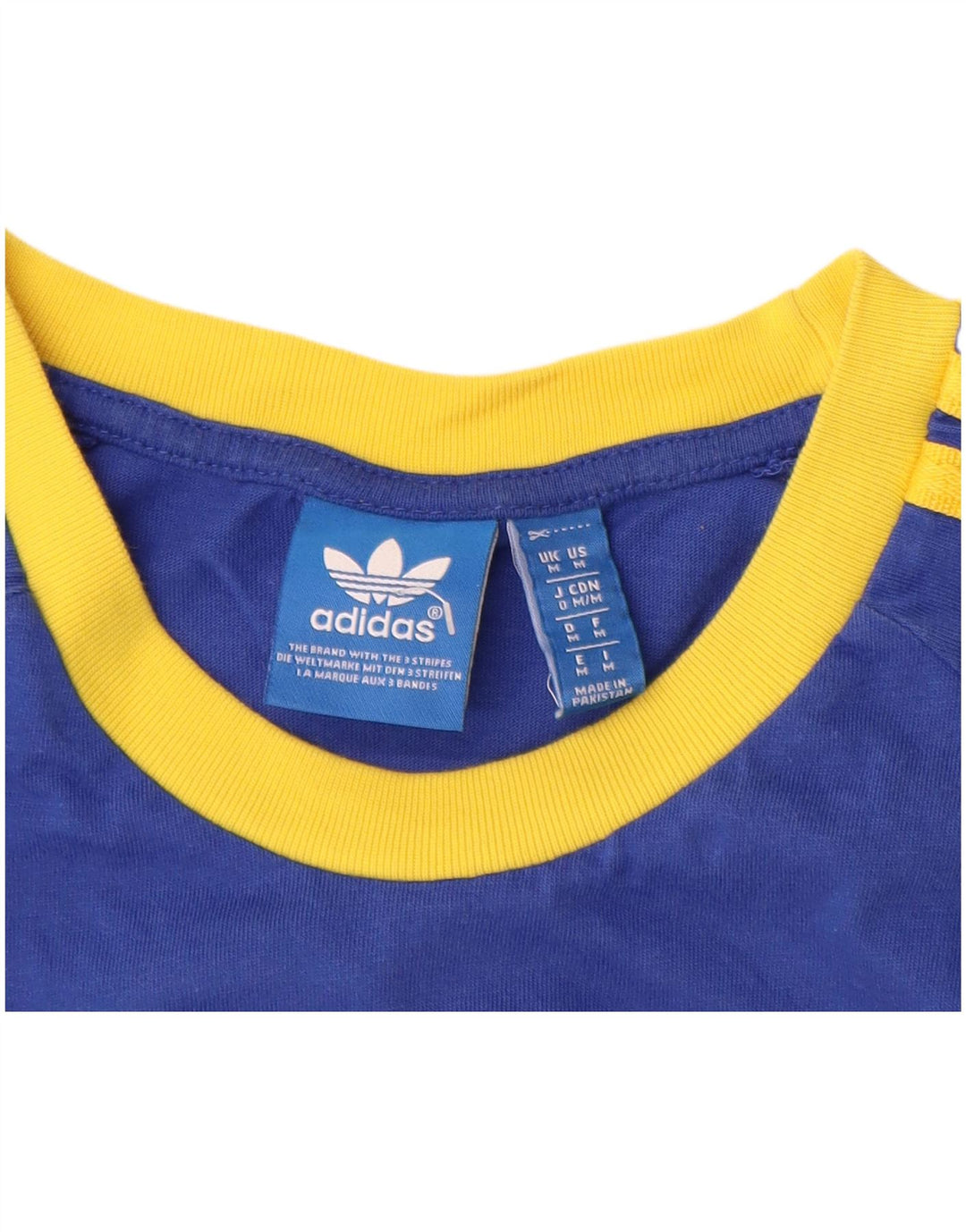 ADIDAS muška majica kratkih rukava srednje tamnoplavi pamuk