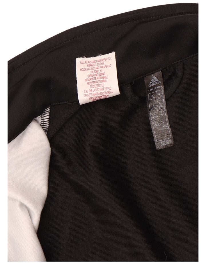 Gornja jakna od trenirke ADIDAS za dječake 14-15 godina crne boje