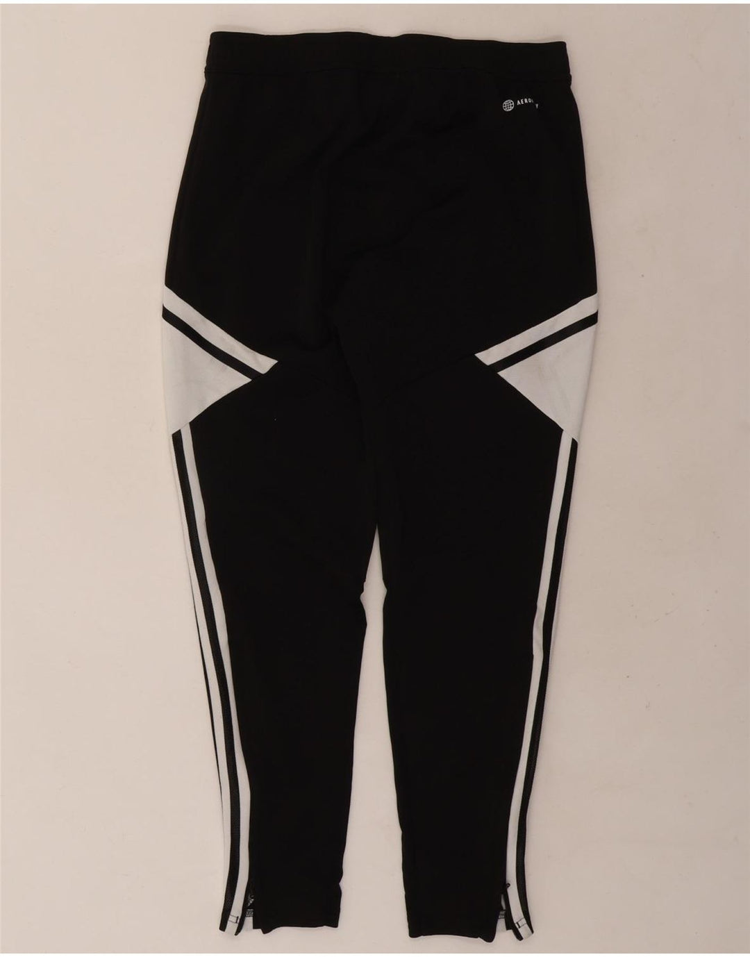 Adidas muške Aeroready hlače za trenirku srednje crne boje od poliestera