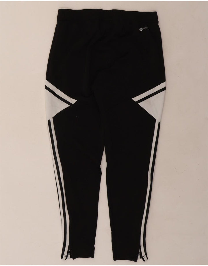 Adidas muške Aeroready hlače za trenirku srednje crne boje od poliestera