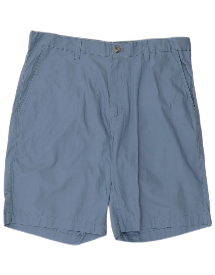 Eddie Bauer Muške chino kratke hlače W33 Srednje plavi pamuk