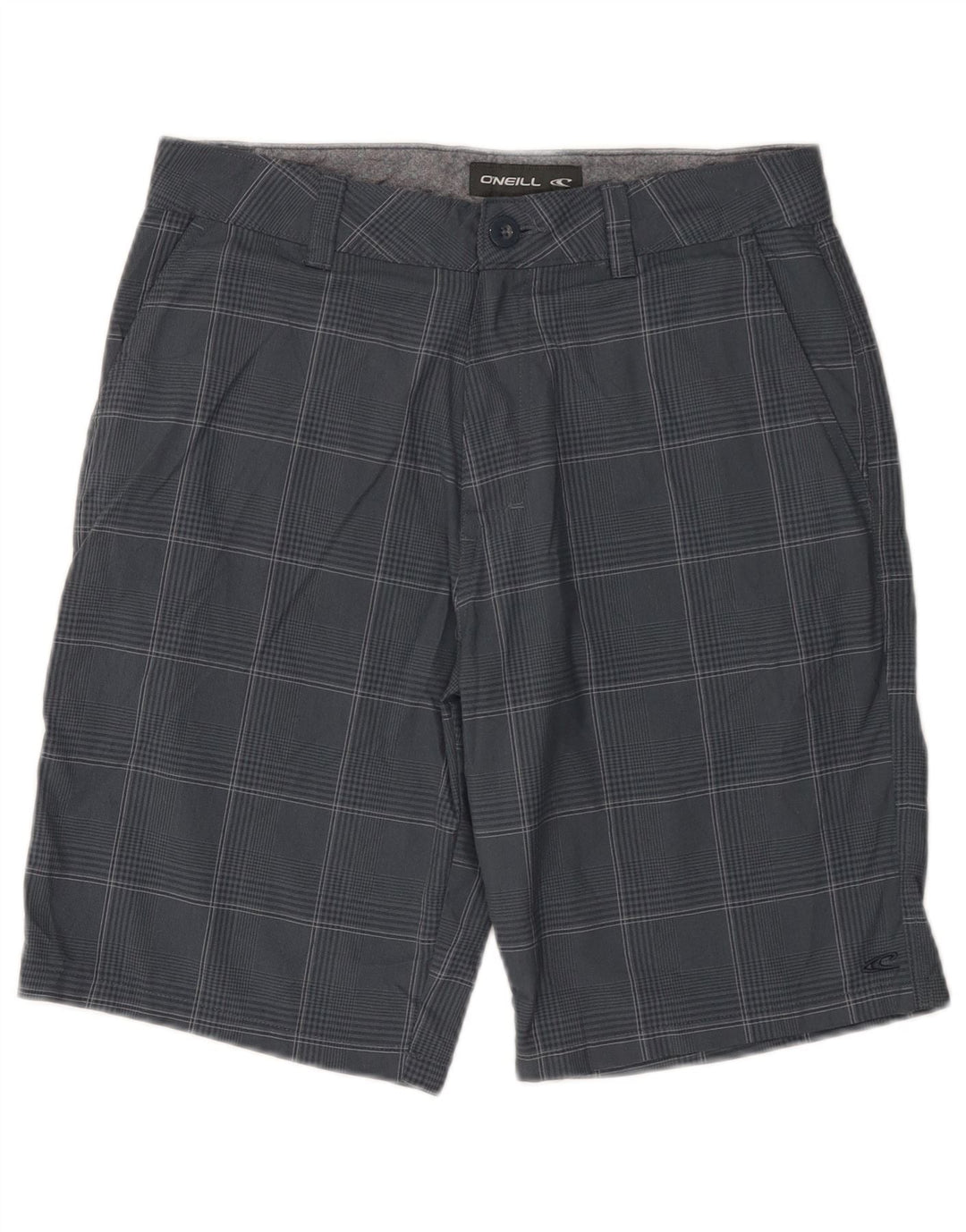 O'Neill muške chino kratke hlače W30 Medium tamnoplavi karirani poliester