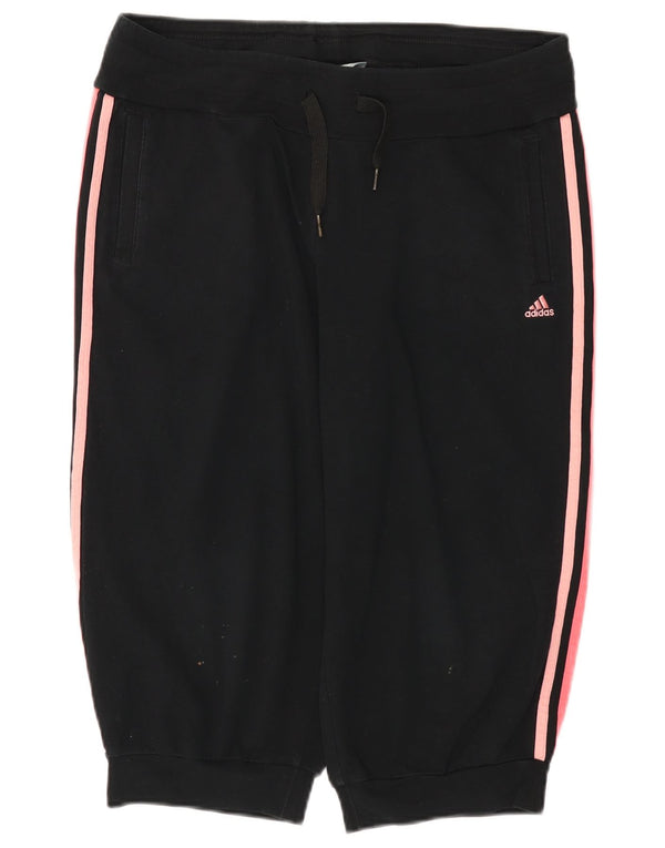 ADIDAS Ženske Climalite Trenirke Hlače Joggers UK 16/18 Large Black