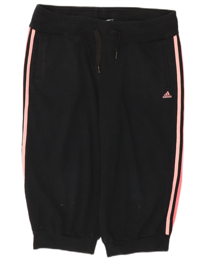 ADIDAS Ženske Climalite Trenirke Hlače Joggers UK 16/18 Large Black