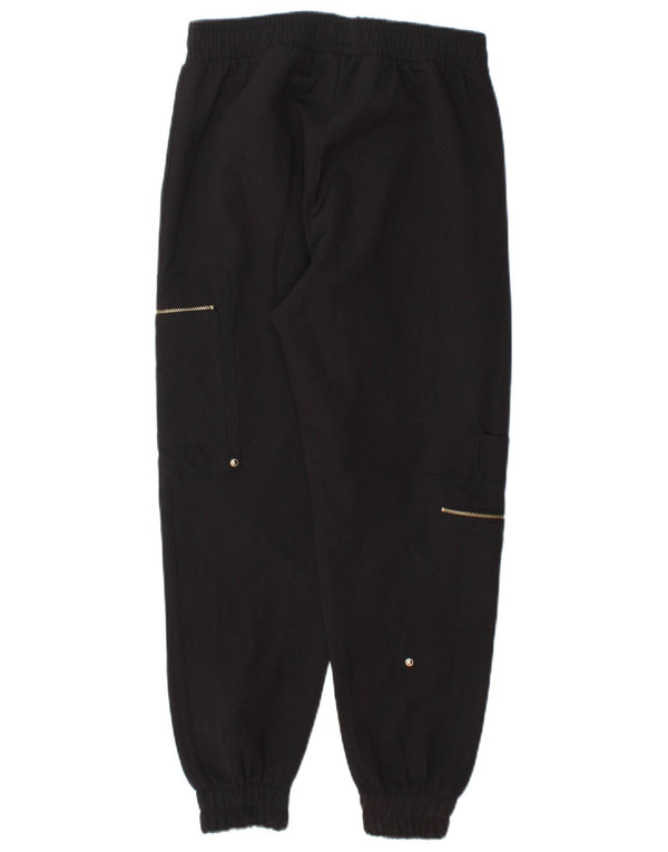 Zara ženske Joggers Cargo hlače XS W24 L27 crne